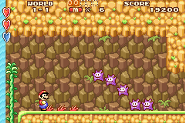 screenshot №1 for game Super Mario Advance