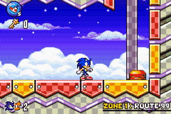 screenshot №1 for game Sonic Advance 3