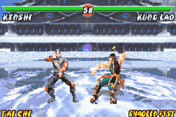 screenshot №1 for game Mortal Kombat : Deadly Alliance