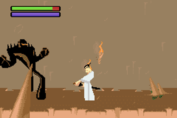 screenshot №1 for game Samurai Jack : The Amulet of Time