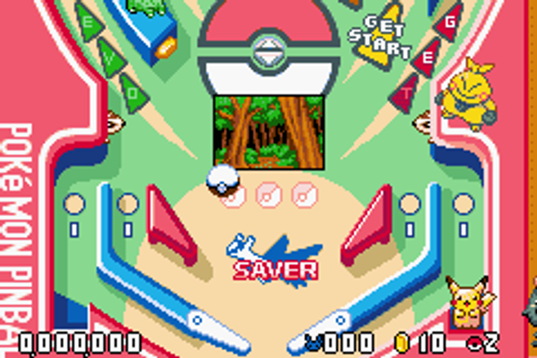 screenshot №1 for game Pokémon Pinball: Ruby & Sapphire