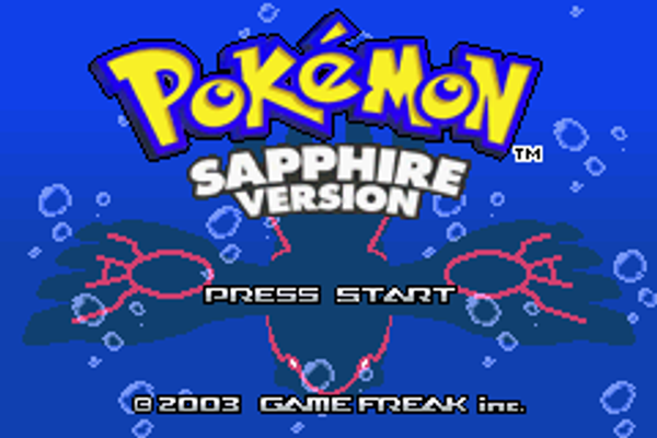 screenshot №3 for game Pokémon: Sapphire Version