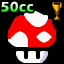 Mushroom Cup 50cc Gold
