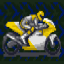 Ретро-Достижение для игры  Ездок на моторе Yellow Storm RHG