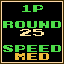 Retro Achievement for 4 more steps to round 30 at Med Speed