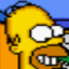 Retro Achievement for Homer is Impressed