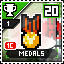 Retro Achievement for Medal Collector MASTER I