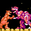 复古成就游戏 Pink Ceratosaurus Brawler