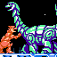 复古成就游戏 Blue Bronchiosaurus Brawler
