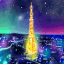 Retro Achievement for Japanese Eiffel Tower