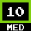 Retro Achievement for Virus Level 10 (med)