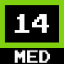 Retro Achievement for Virus Level 14 (med)