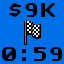 Retro Achievement for It's over 9000 IX (Vicious Vicky 3) (0:59) (Easy, Normal)