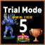 ゲーム用のレトロな実績 Silver Horns Trial Mode ( Bronze )