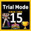 ゲーム用のレトロな実績 Mega Tigrezord Trial Mode ( Gold )