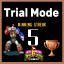 ゲーム用のレトロな実績 Ninja Megazord Trial Mode ( Bronze )