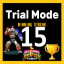 ゲーム用のレトロな実績 Ninja Megazord Trial Mode ( Gold )