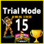 ゲーム用のレトロな実績 Goldar Trial Mode ( Gold )