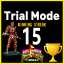 ゲーム用のレトロな実績 Lord Zedd Trial Mode ( Gold )