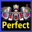 ゲーム用のレトロな実績 Mega Tigerzord Perfect