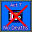 Retro Achievement for No Deaths in the Castle