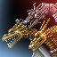 ゲーム用のレトロな実績 Godzilla VS Mecha-King Ghidorah