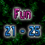 Retro Achievement for Level 25 - Fun