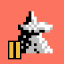 Logro retro para el juego Warrior