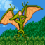 Picture for achievement Green Pterodactyl}