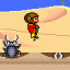 Retro Achievement for Just Jumping By in Scorpion Desert