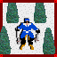 Logro retro para el juego [26] Slalom - Slippery Slope