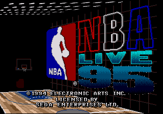 NBA Live 95 screenshot №1