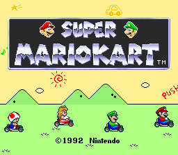 Super Mario Kart screenshot №1