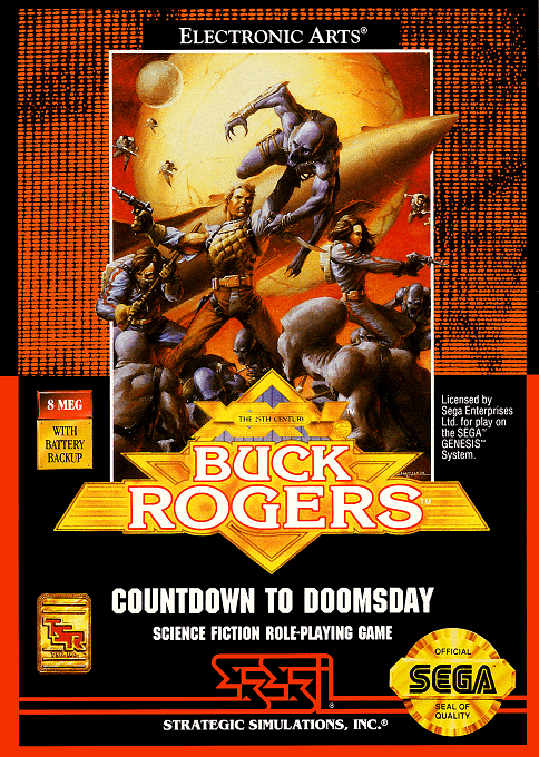 Buck Rogers : Countdown to Doomsday cover