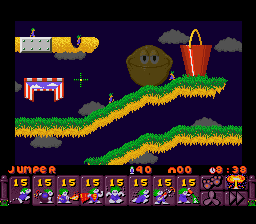 screenshot №1 for game Lemmings 2 : The Tribes
