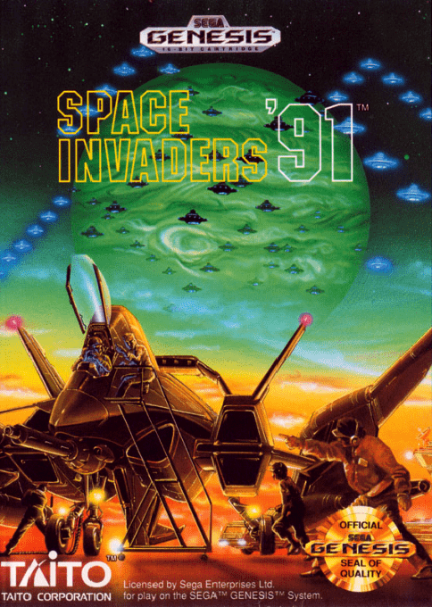 screenshot №0 for game Space Invaders '91