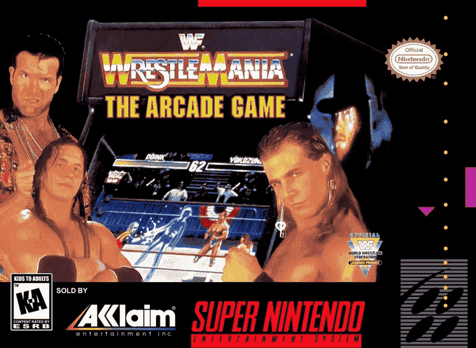 screenshot №0 for game WWF WrestleMania : The Arcade Game