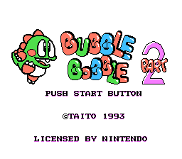 Bubble Bobble Part 2 screenshot №1
