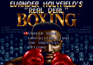 screenshot №3 for game Evander Holyfield's 'Real Deal' Boxing