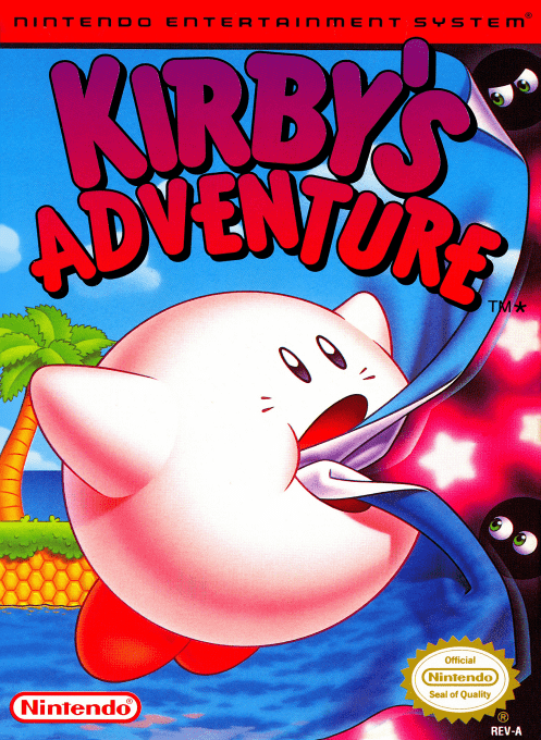 Kirby's Adventure cover
