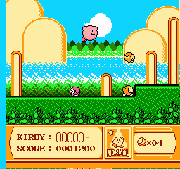 screenshot №1 for game Kirby's Adventure