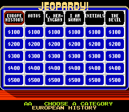 screenshot №2 for game Jeopardy!