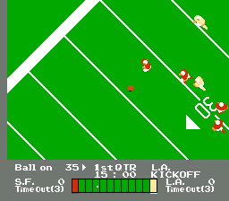 screenshot №1 for game NES Play Action Football