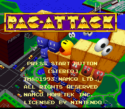 Pac-Attack screenshot №1