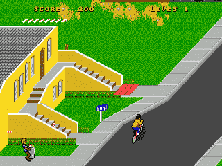 screenshot №1 for game Paperboy 2