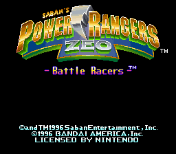 screenshot №3 for game Power Rangers Zeo : Battle Racers