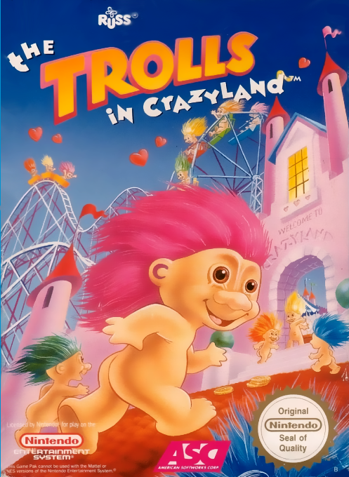 The Trolls in Crazyland cover