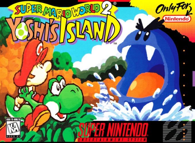 Super Mario World 2 : Yoshi's Island cover