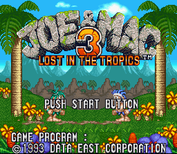 Joe & Mac 2 : Lost in the Tropics screenshot №1