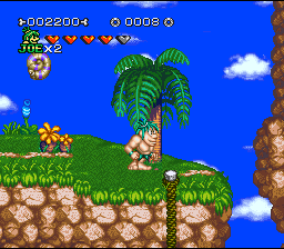 screenshot №2 for game Joe & Mac 2 : Lost in the Tropics